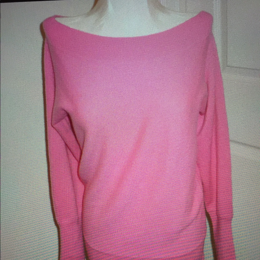 Alice + Olivia Sweater/Tunic New L 100% Cashmere
